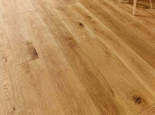 Blanko Budget Estepa, Engineered Oak Flooring, Natural, Handscraped, Deep Brushed & Lacquered, 180x20x1860mm