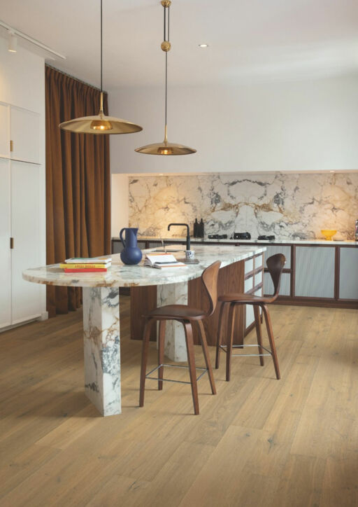 QuickStep Cascada Mustard Oak Engineered Flooring, Rustic, Extra Matt Lacquered, 190x13x1820mm